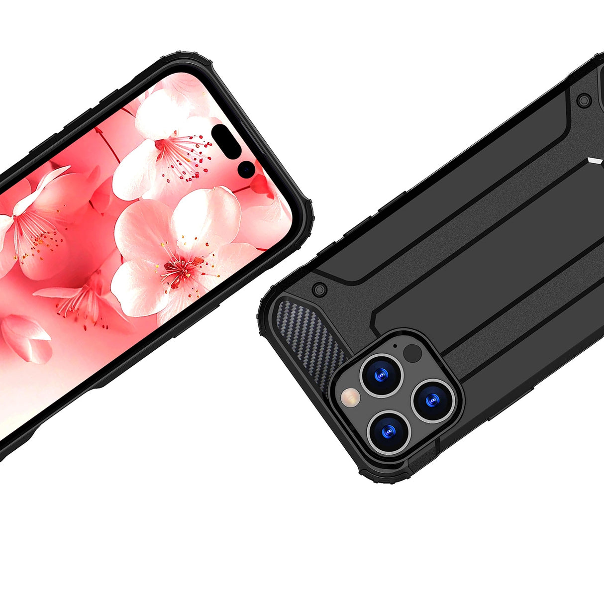Hybrid Armor iPhone 16 Pro Max Case - sort