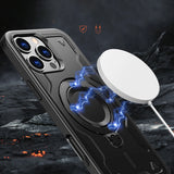 Hybrid Armor Trendy Case med MagSafe til iPhone 16 Pro Max - sort