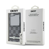 DKNY-kasse med rækformede striber til Samsung Galaxy Z Flip 6 - sort