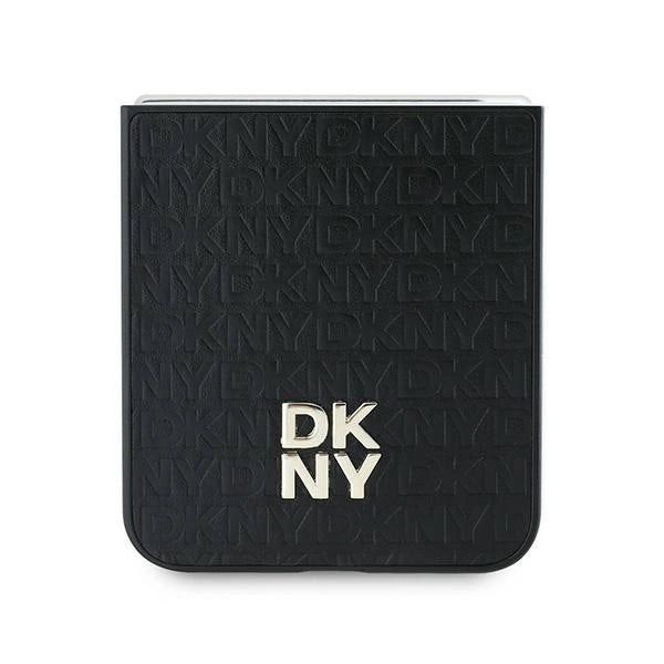 DKNY Repeat Pattern Stack Logo Case til Samsung Galaxy Z Flip6 - sort