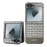 DKNY Repeat Pattern Bottom Stripe Case til Samsung Galaxy Z Flip 6 - Brunt