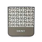 DKNY Repeat Pattern Bottom Stripe Case til Samsung Galaxy Z Flip 6 - Brunt