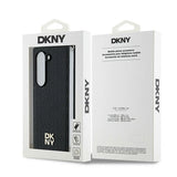 DKNY Repeat Pattern Stack Logo Case til Samsung Galaxy Z Fold6 - sort