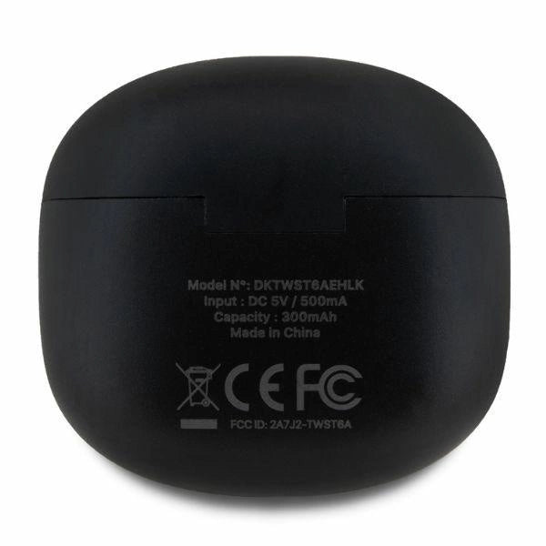 DKNY TWS BT Satin Headphones - sort