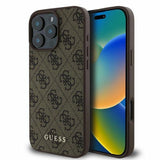 Guess 4G Classic iPhone 16 Pro Case - Brunt