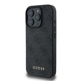 Guess 4G Classic iPhone 16 Pro Case - Black
