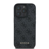 Guess 4G Classic iPhone 16 Pro Case - Black