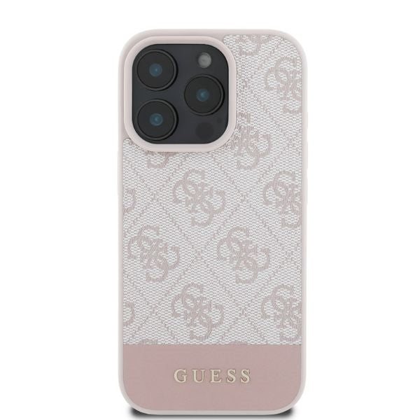 Gæt 4G Bottom Stripe iPhone 16 Pro Case - Pink