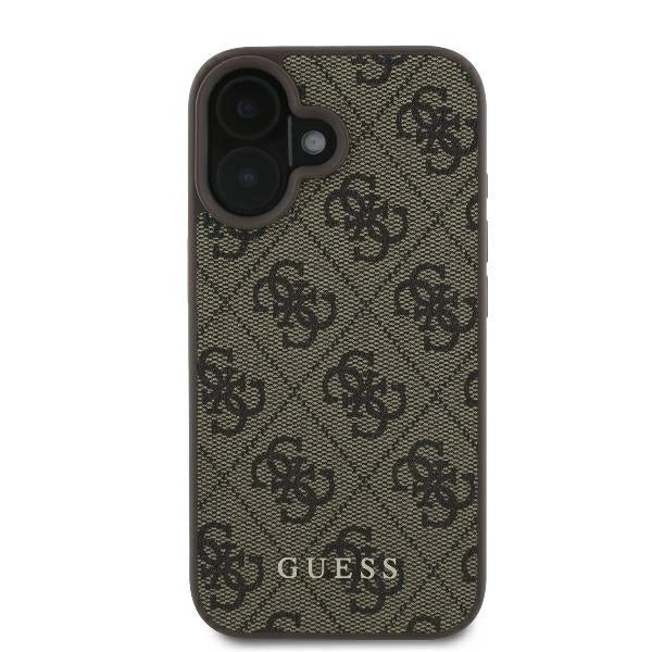 Guess 4G Classic iPhone 16 Plus-hylster - Brunt