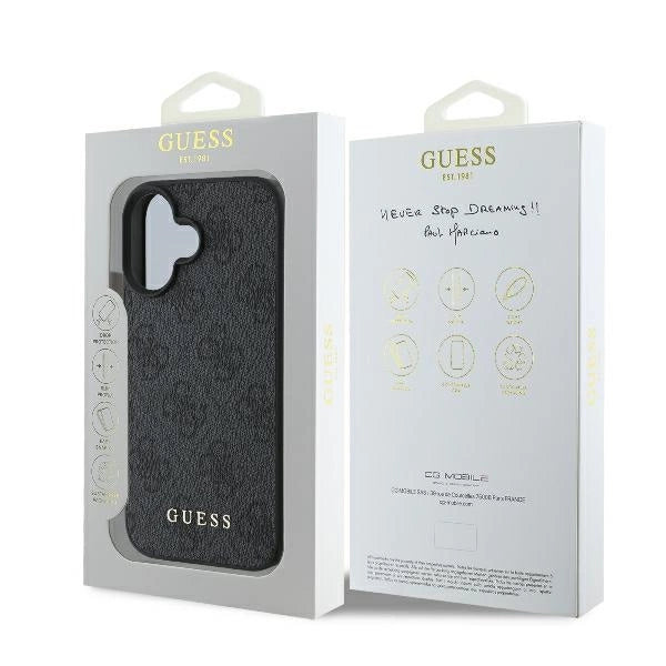 Guess 4G Classic iPhone 16 Plus-hylster - sort
