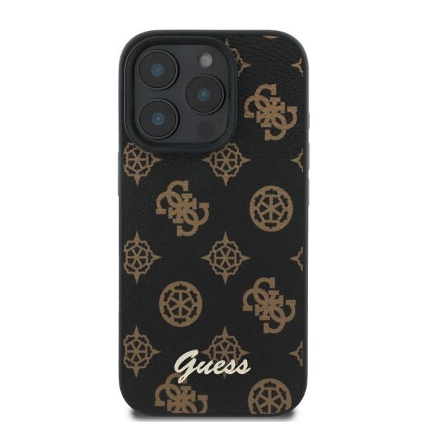 Guess Peony Script MagSafe iPhone 16 Pro Case - sort