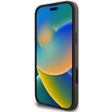 Guess 4G Printed Stripes MagSafe Case til iPhone 16 Pro Max - Brunt