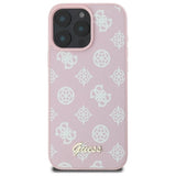 Guess Peony Script MagSafe iPhone 16 Pro Max Case - Pink