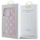 Guess Peony Script MagSafe iPhone 16 Pro Max Case - Pink