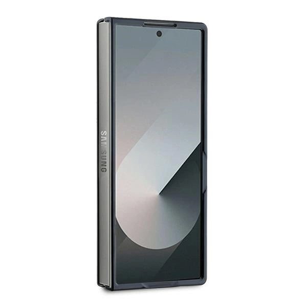 Mercedes læder træ imitation MagSafe Case til Samsung Galaxy Z Fold 6 - sort