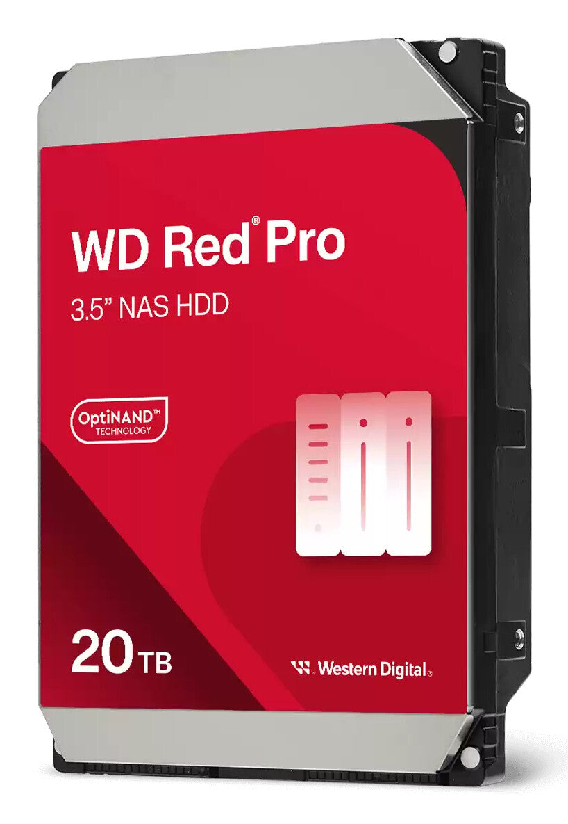 WD Red Pro Harddisk WD202KFGX 20TB 3.5 Serial ATA-600 7200rpm
