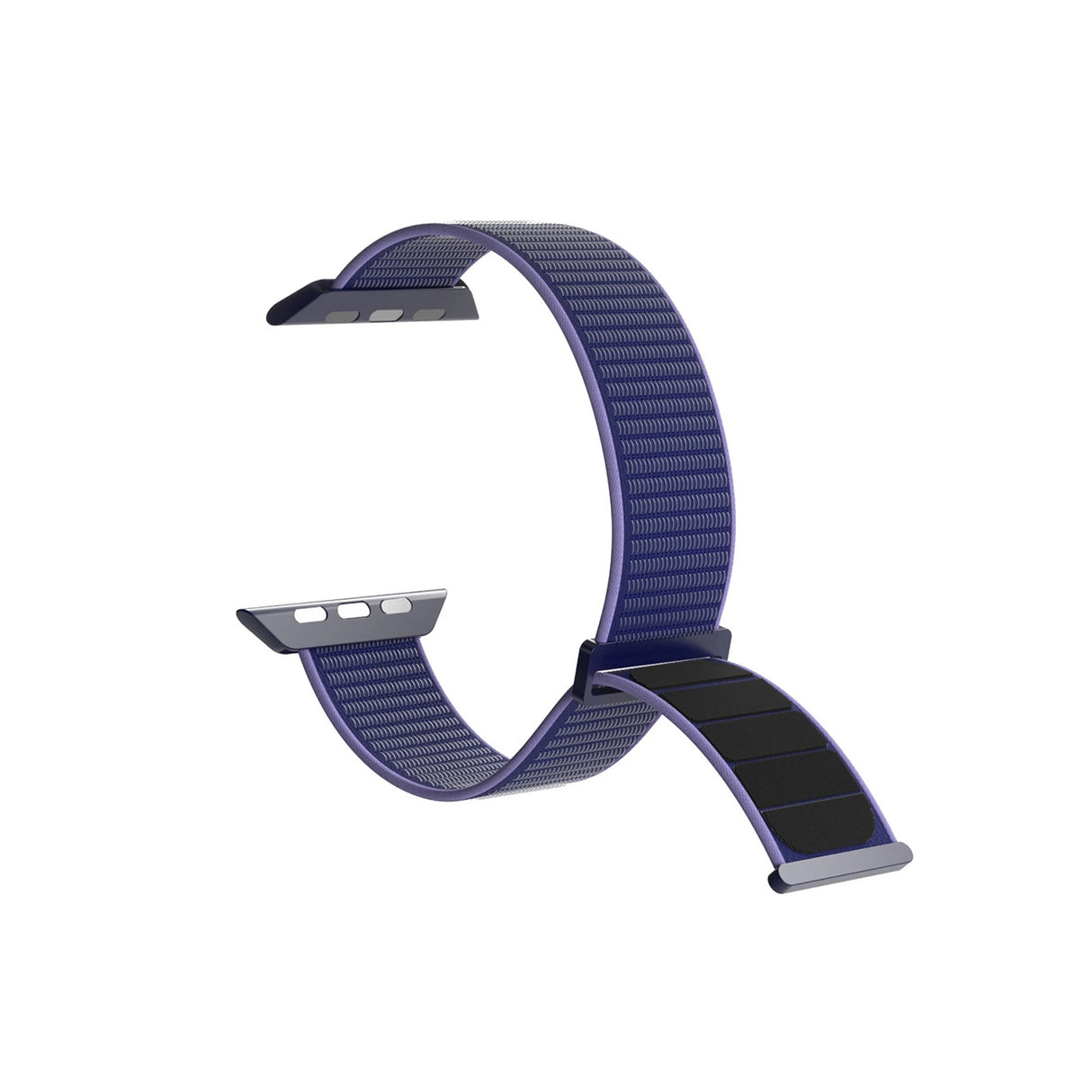 Puro Sport Nylon Strap til Apple Watch 42 / 44 / 45 / 49 mm - Blå