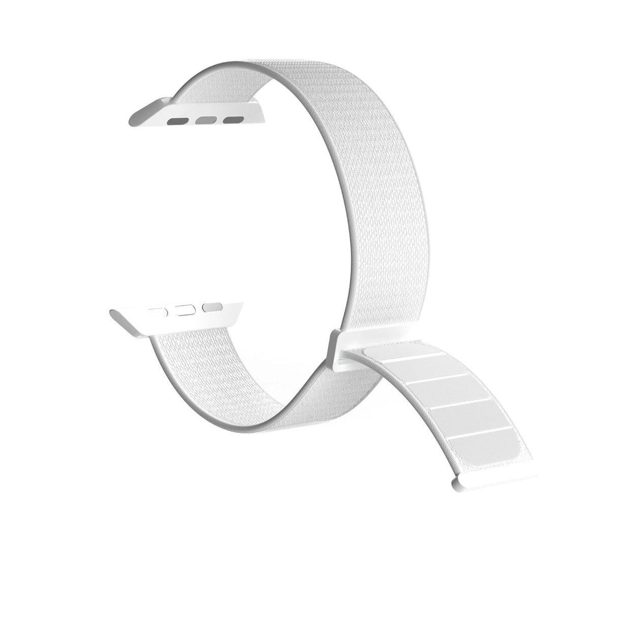 Puro Sport Nylon Strap til Apple Watch 38 / 40 / 41 mm - Hvid
