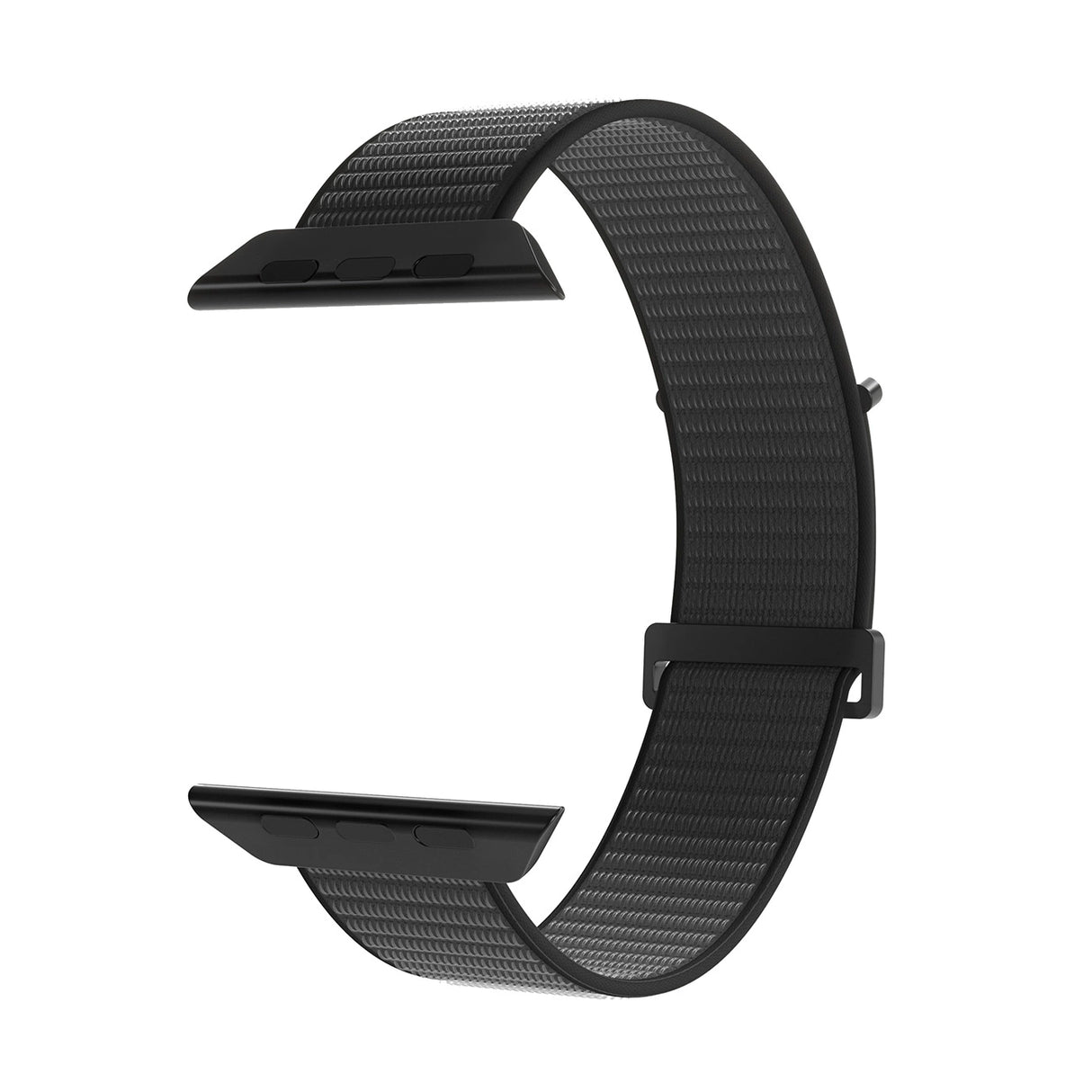 Puro Sport Nylon Strap til Apple Watch 38 / 40 / 41 mm - sort