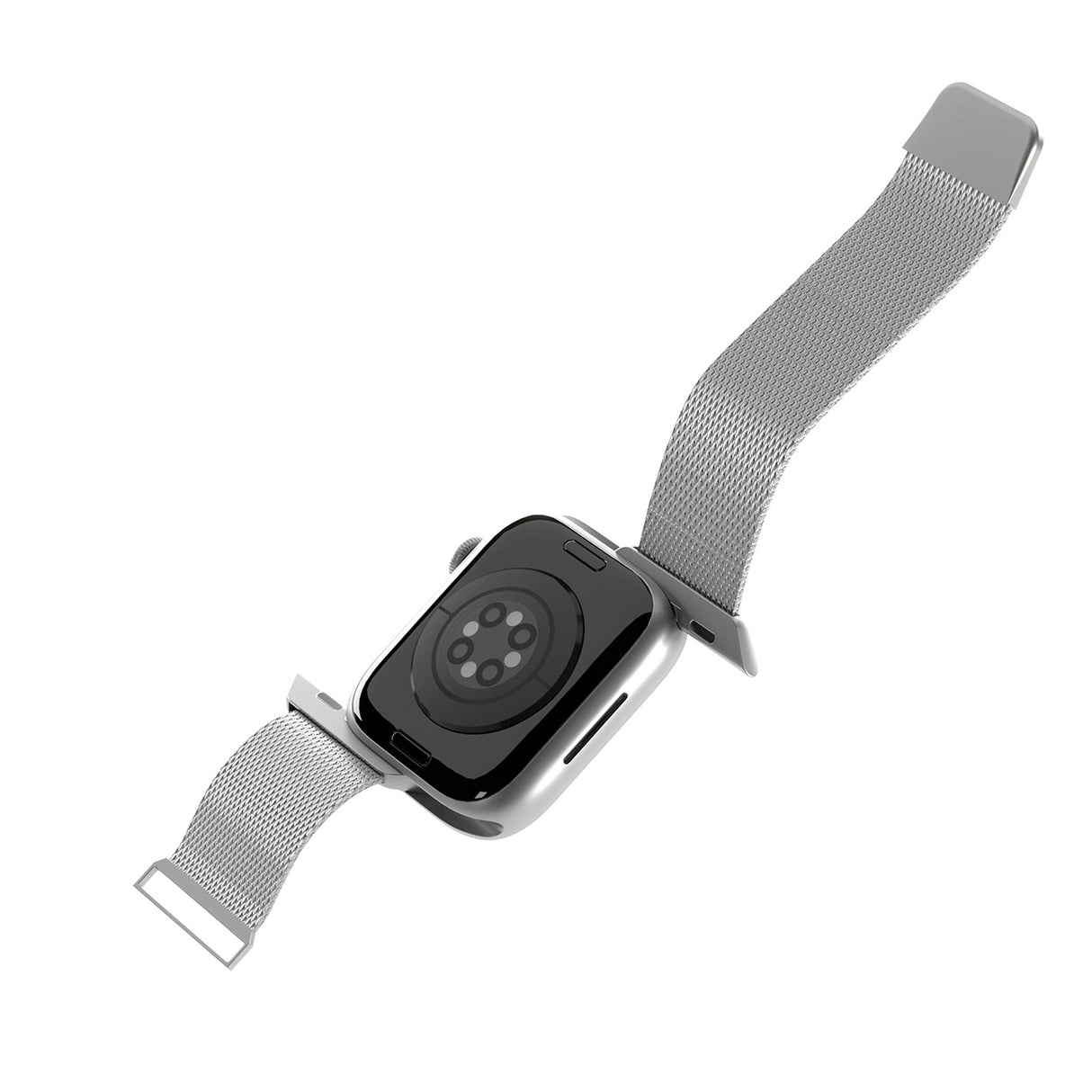 Puro Milanese rustfrit stål rem til Apple Watch 42 / 44 / 45 / 49 mm - Silver