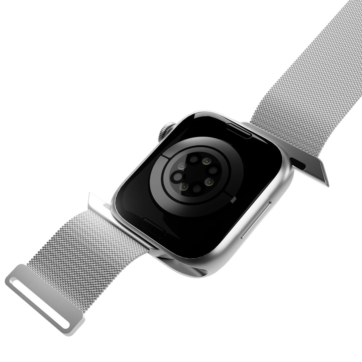 Puro Milanese rustfrit stål rem til Apple Watch 42 / 44 / 45 / 49 mm - Silver