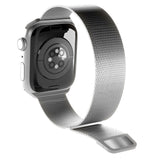 Puro Milanese rustfrit stål rem til Apple Watch 42 / 44 / 45 / 49 mm - Silver