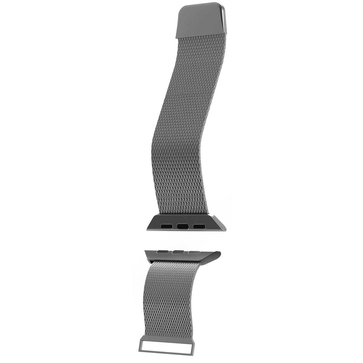 Puro Milanese rustfrit stål rem til Apple Watch 42 / 44 / 45 / 49 mm - Silver