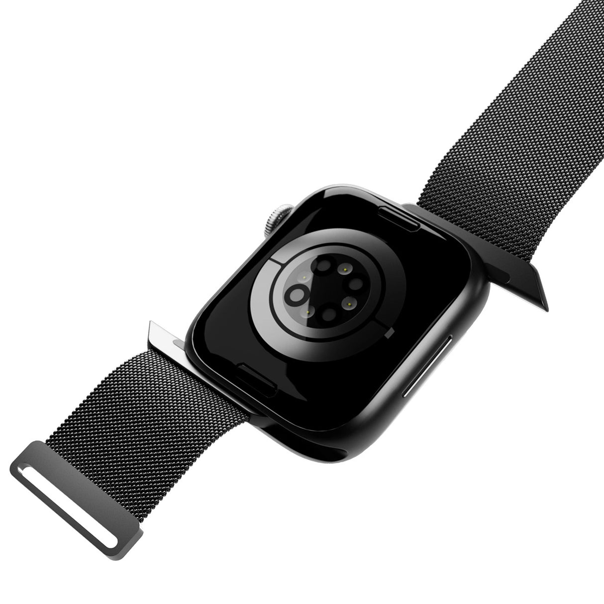 Puro 'MILANESE' Watch bånd til Apple Watch 42-44-45-49m, sort