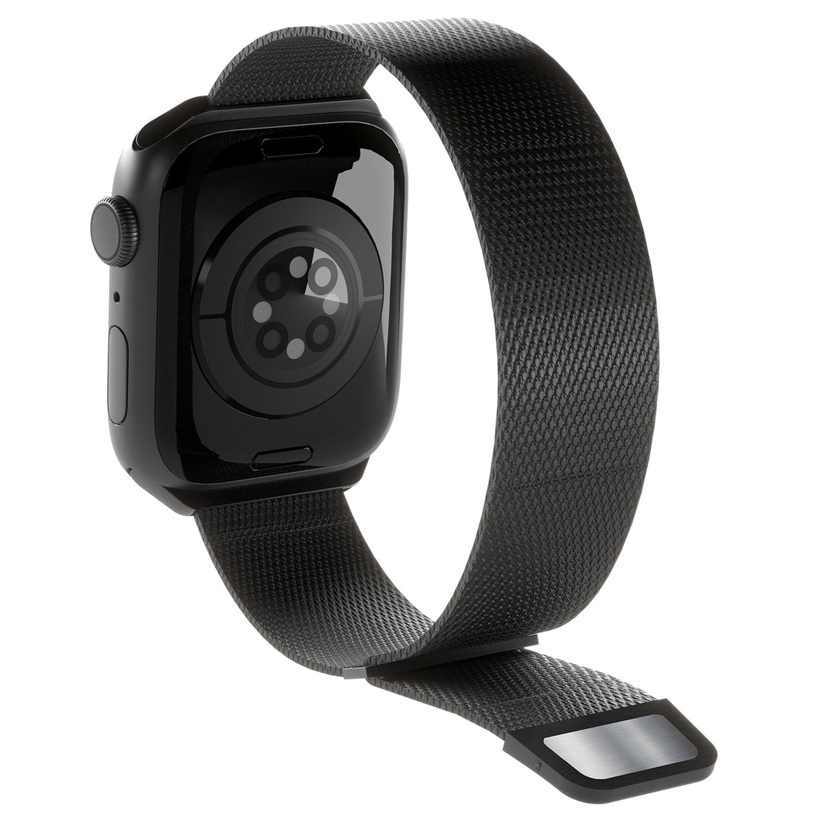Puro 'MILANESE' Watch bånd til Apple Watch 42-44-45-49m, sort