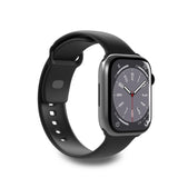 Puro Icon Silicone Strap til Apple Watch 42 / 44 / 45 / 49 mm - sort (2 st.)