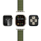 Puro Extreme Nylon rem til Apple Watch 42 / 44 / 45 / 49 mm - mørk grøn
