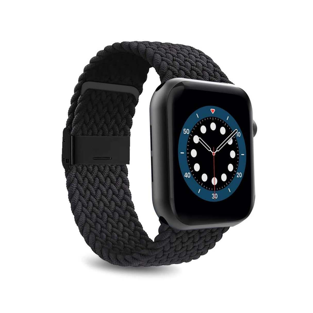 Puro Loop Nylon Strap til Apple Watch 38 / 40 / 41 mm - sort