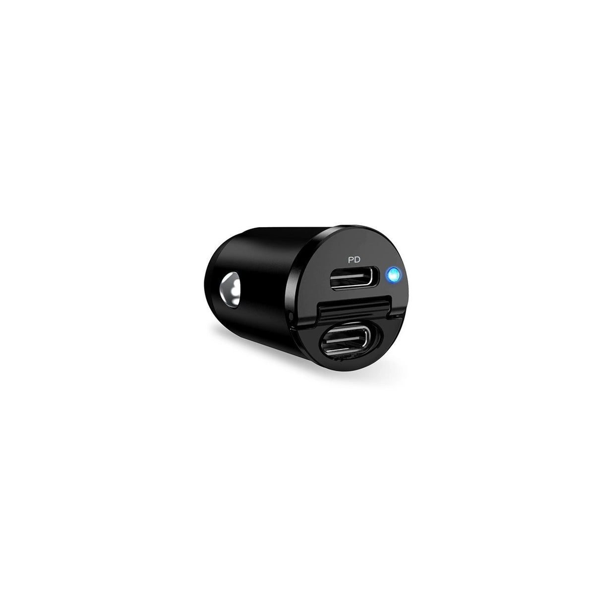 Puro Mini 30W Power Delivery 2 x USB-C Biloplader - sort