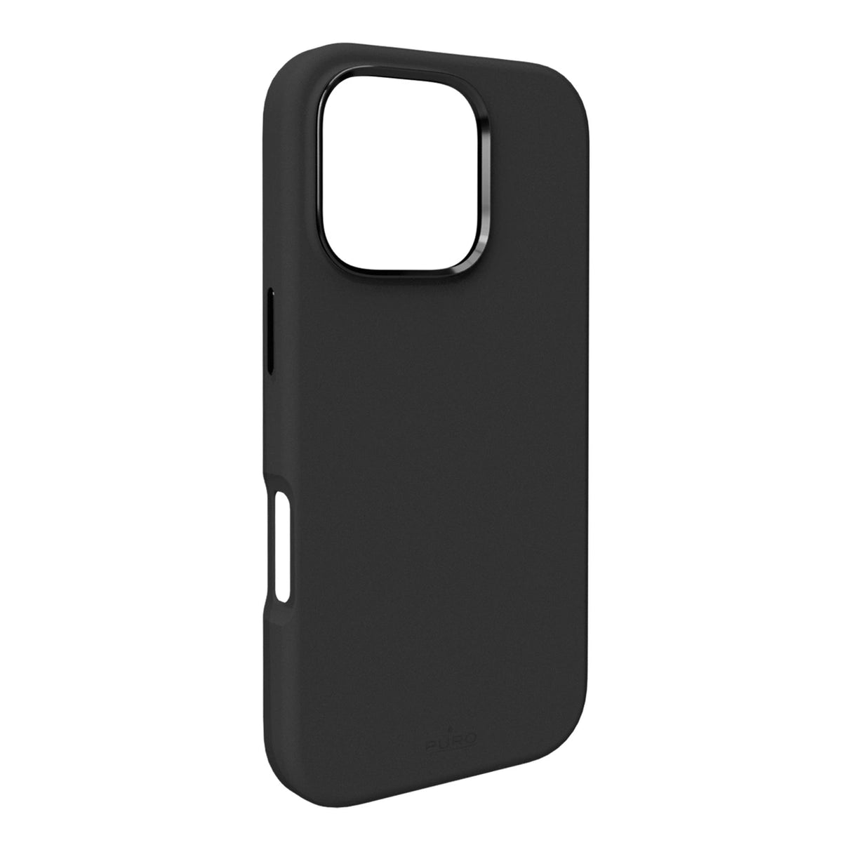 Puro Icon Mag Pro MagSafe Silicone Case til iPhone 16 Pro - sort