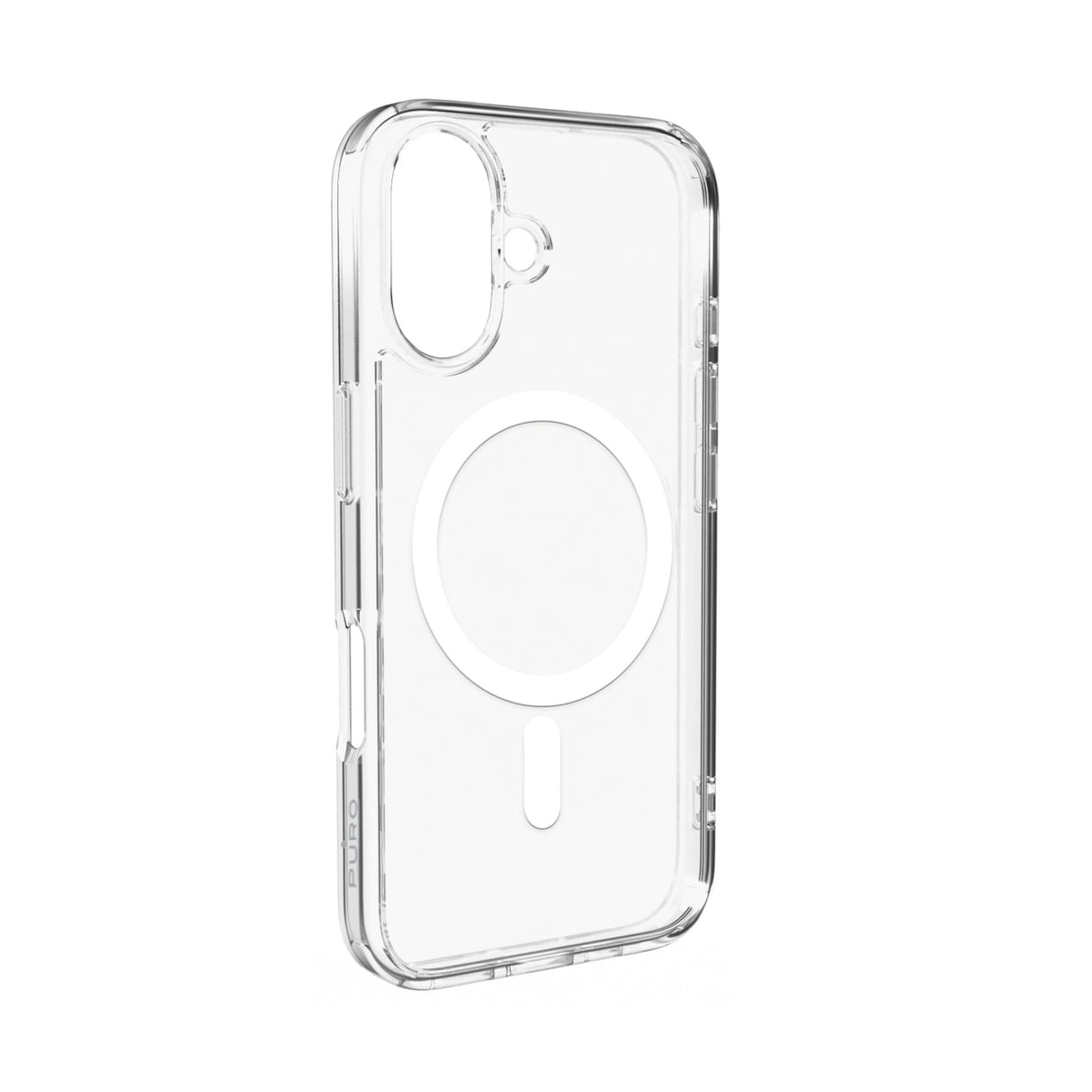 Puro Lite Mag MagSafe Silicone Case til iPhone 16 Plus - Gennemsigtig