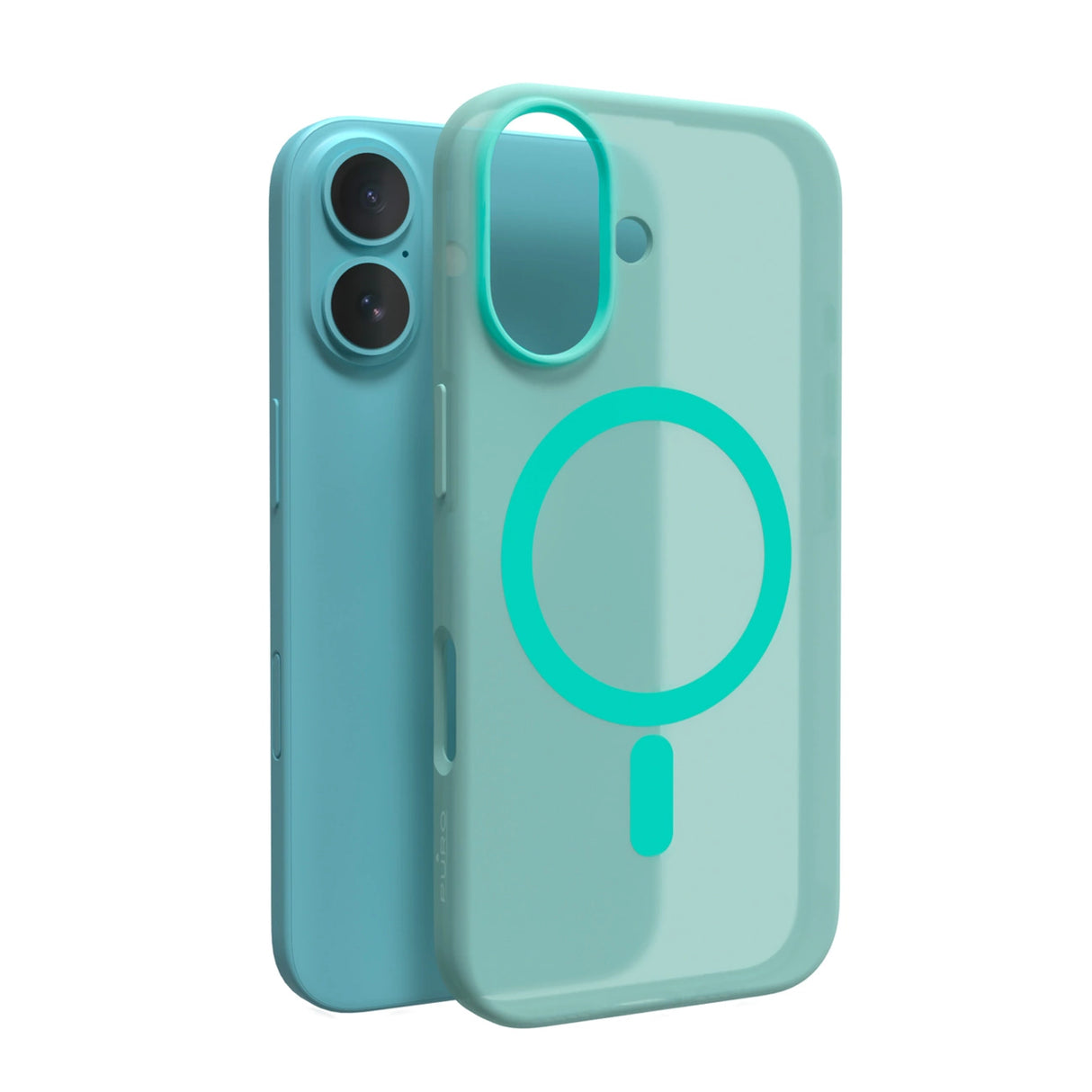 Puro Daylight MagSafe Silicone Case til iPhone 16 - Grøn