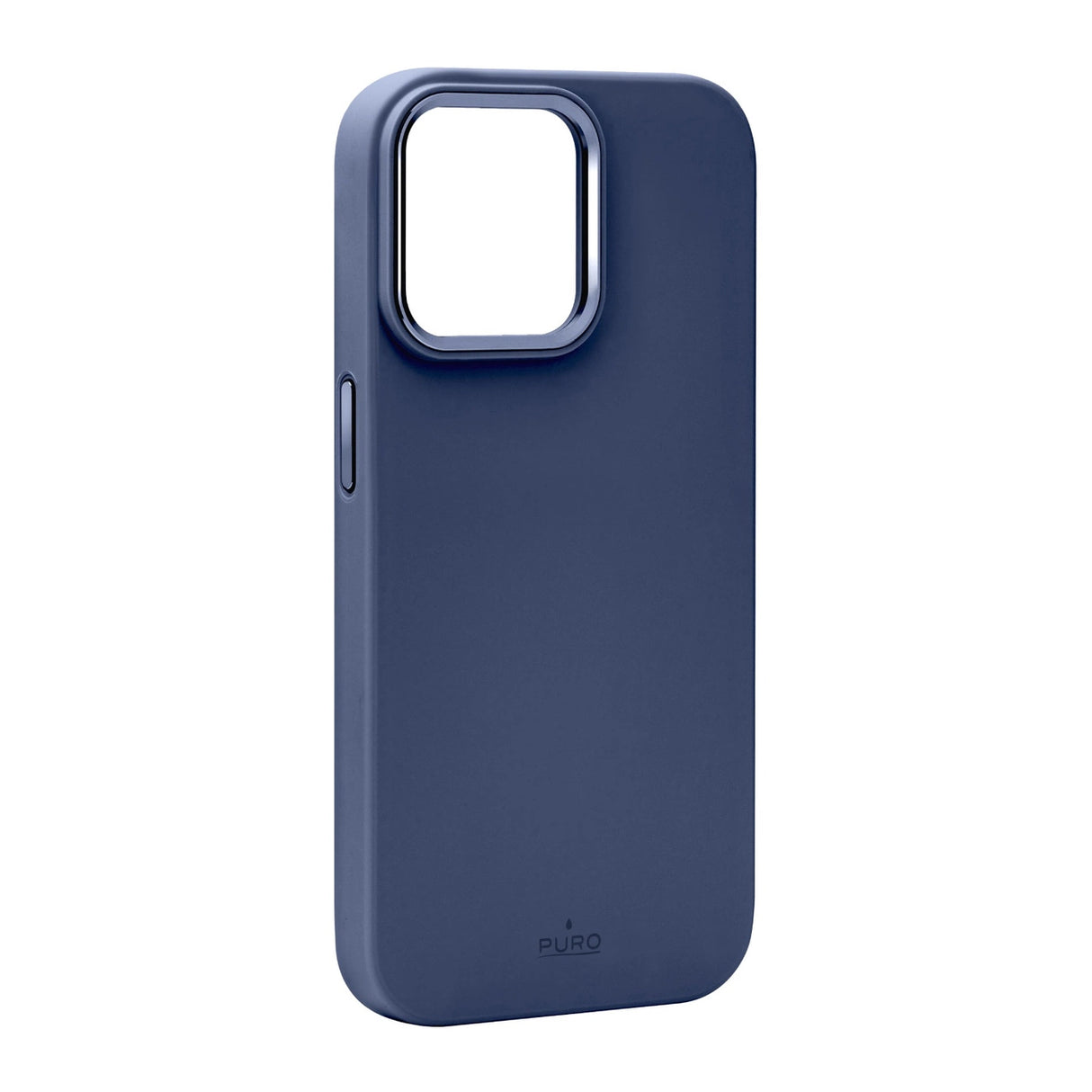 Puro Icon Mag Pro MagSafe Silicone Case til iPhone 15 Pro Max - mørkblå