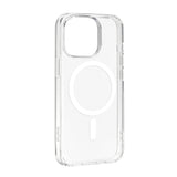 Puro Cover i PC+TPU+TPE med integrerede magneter "LITE MAG PRO" til iPhone 15 Pro, hvid farve