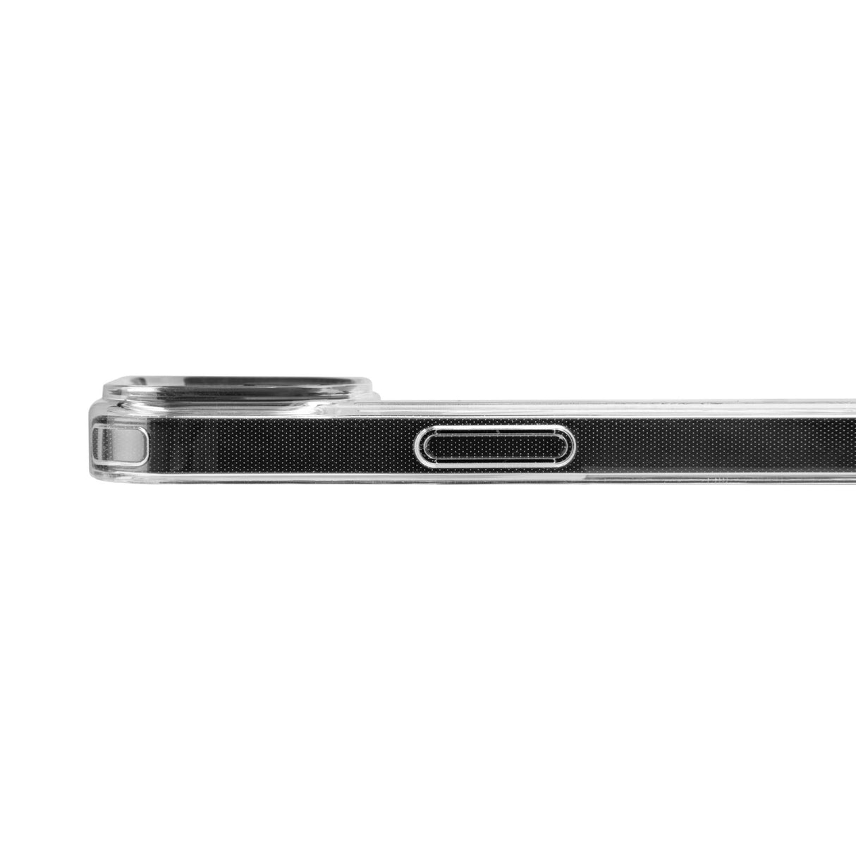 Puro Cover i PC+TPU+TPE med integrerede magneter "LITE MAG PRO" til iPhone 15 Pro, hvid farve