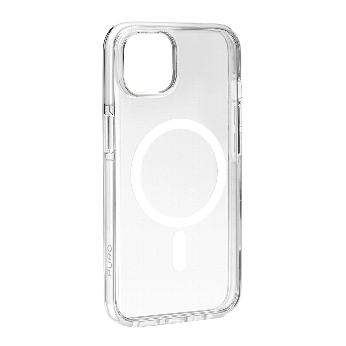 Puro Lite Mag Pro MagSafe Silicone Case til iPhone 15 - Gennemsigtig
