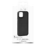 Puro Icon Mag Pro MagSafe Silicone Case til iPhone 15 - sort