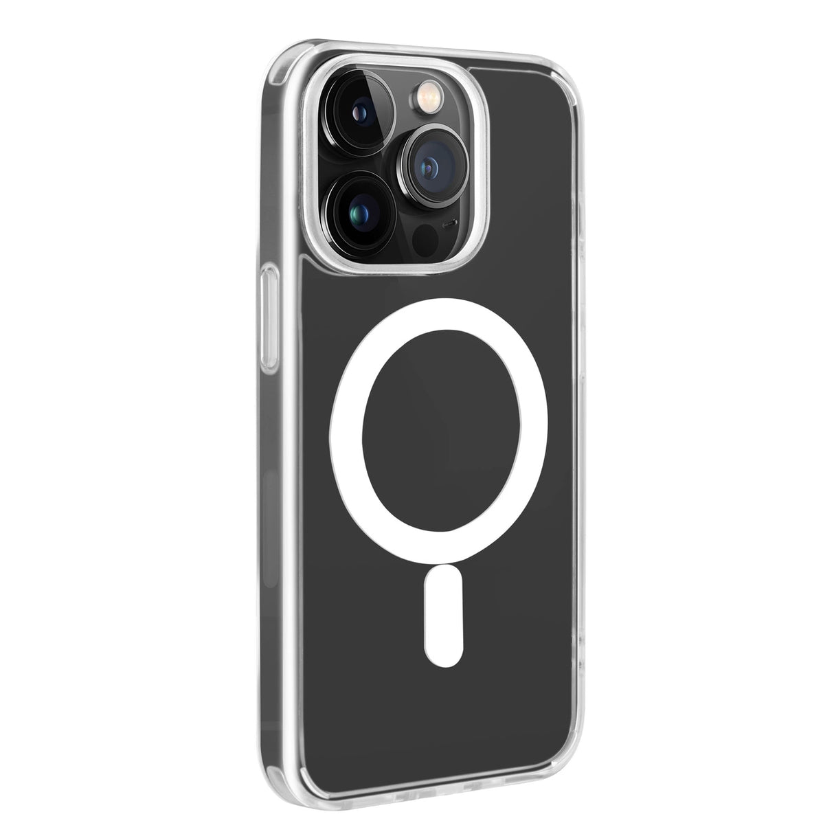 Puro Lite Mag MagSafe Silicone Case til iPhone 14 Pro - Gennemsigtig