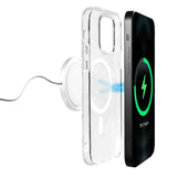 Puro Lite Mag MagSafe Silicone Case til iPhone 14 Pro - Gennemsigtig