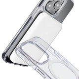 Puro Lite Mag MagSafe Silicone Case til iPhone 14 Pro - Gennemsigtig