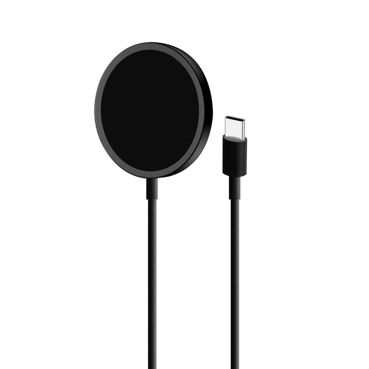 Puro Magnetico Induktiv oplader med MagSafe 1m - sort