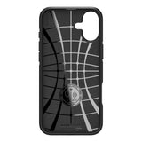 Spigen Core Armor iPhone 16 Case - Matte sort