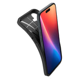 Spigen Core Armor iPhone 16 Case - Matte sort