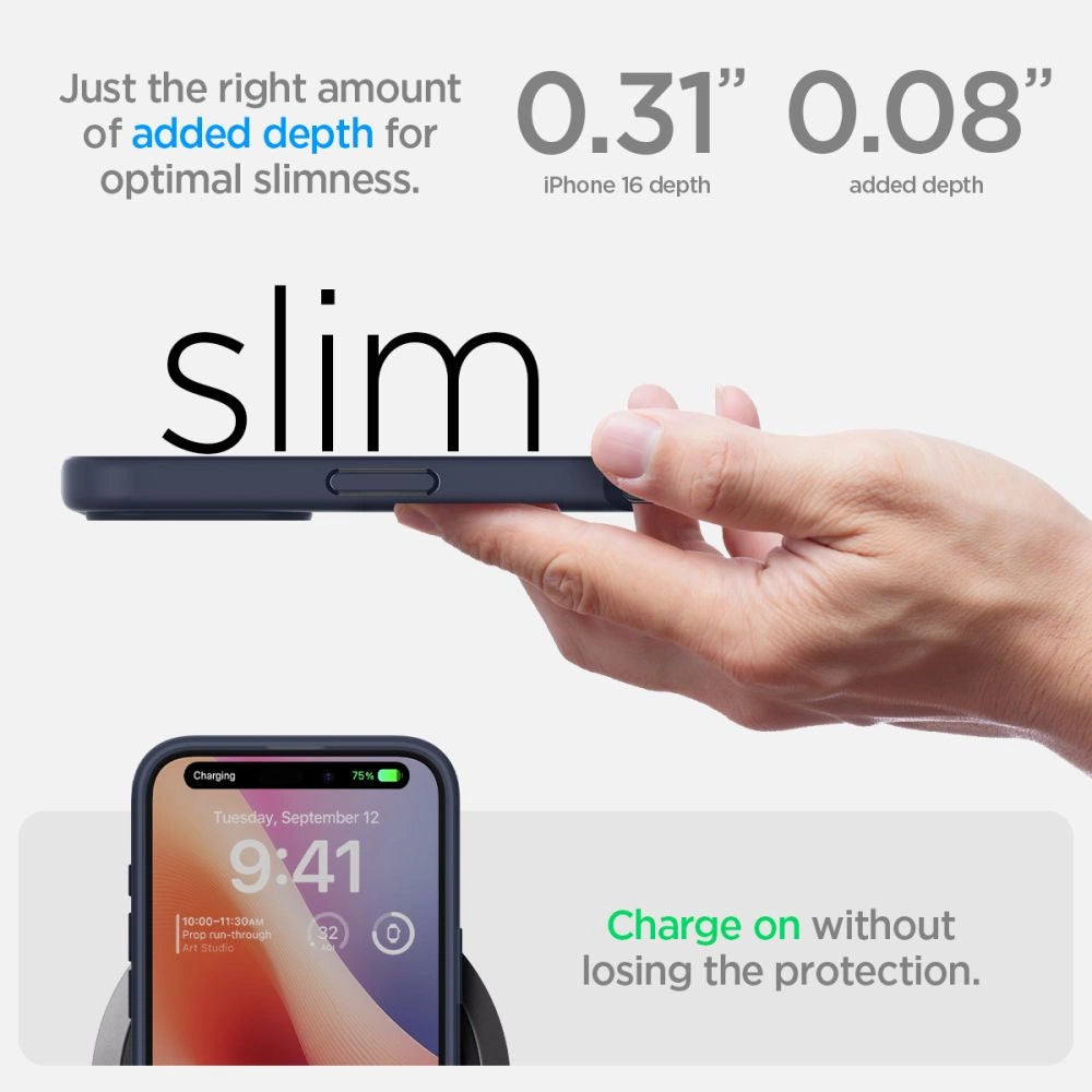 Spigen Ultra Hybrid MagSafe til iPhone 16 - Blå