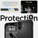 Spigen Tough Armor MagSafe-hylster med stand til iPhone 16 - sort