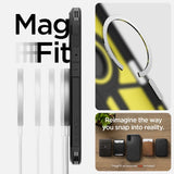 Spigen Tough Armor MagSafe-hylster med stand til iPhone 16 - sort